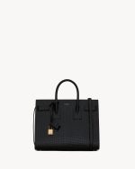 YSL Sac De Jour In Embossed Crocodile Leather – Small